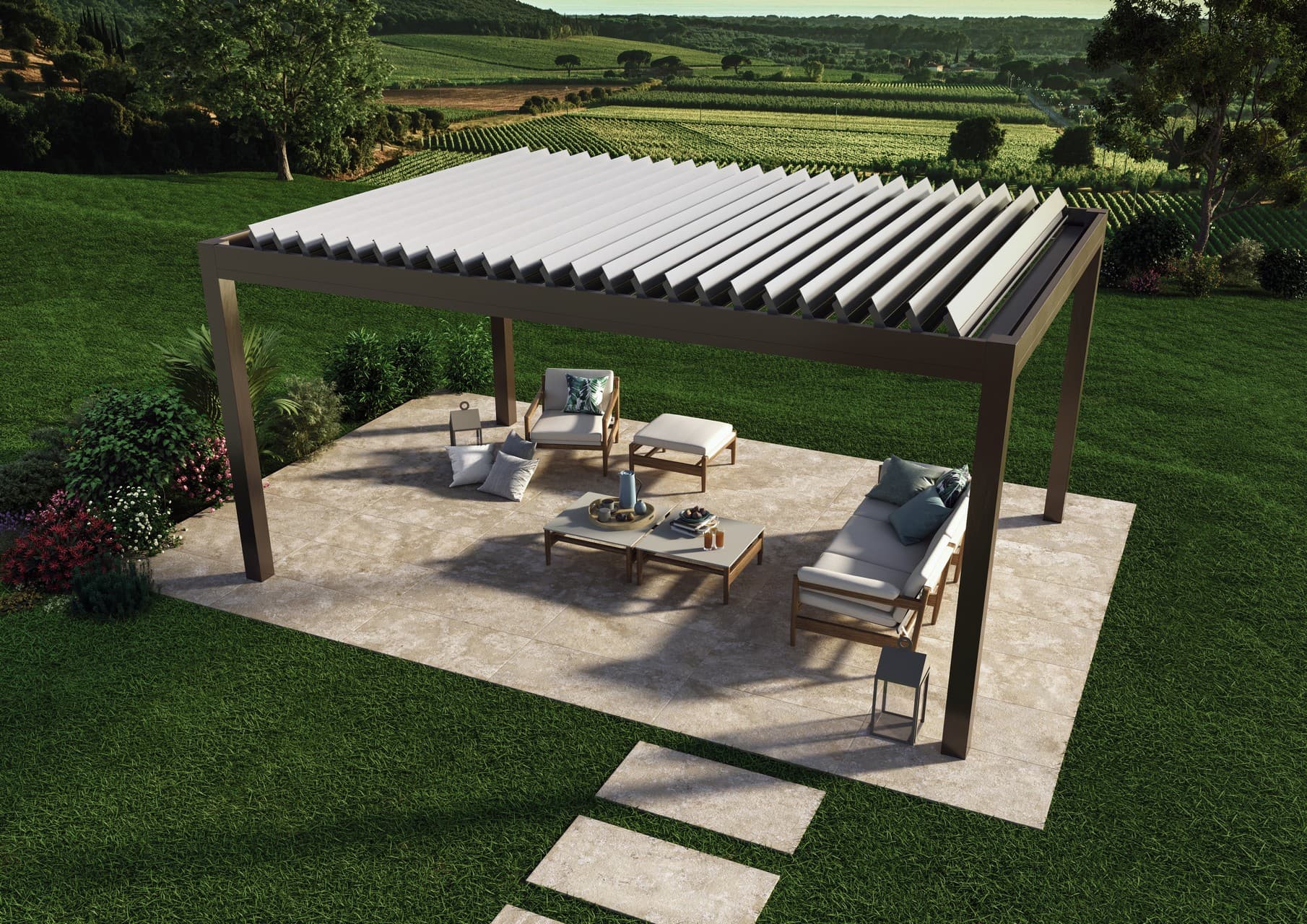 Pergola background